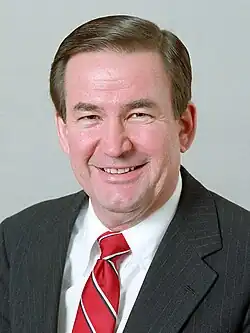 Former White House Communications Director and 1996 presidential candidate Pat Buchanan from Virginia (1985–1987)