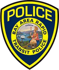 Current patch of the BART Police Department