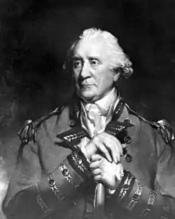 Portrait of Patrick Tonyn, mezzotint based on the painting by Martin Archer Shee