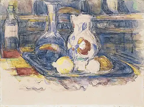 Bottle, Carafe, Jug and Lemons, 1902–1906, Thyssen-Bornemisza Museum, Madrid