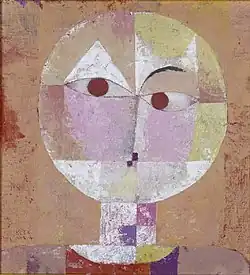 Senecio, 1922, oil on gauze, Kunstmuseum Basel, Basel