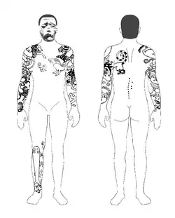 Tattoos of the Pazyryk-2 chief.[238]