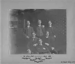 Pedlar People Ltd. Office Staff c. 1899