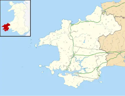 Brithdir Mawr is located in Pembrokeshire