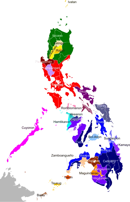 Another color-coded map