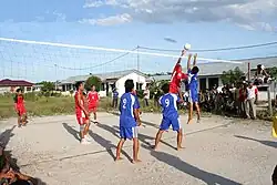 A volleyball competition commemorating independence day