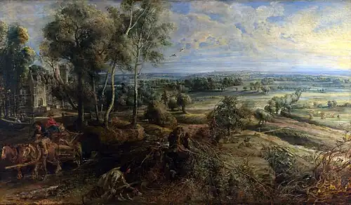 Rubens' A View of Het Steen in the Early Morning