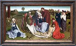 Lamentation of Christ, Petrus Christus, c. 1455