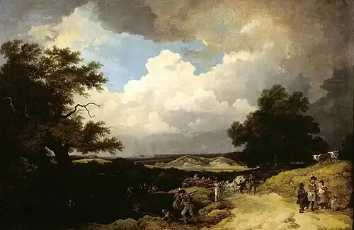 A Distant Hail-Storm Coming On, 1799