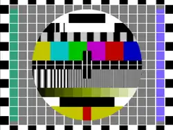 Recreation of NTSC variant as used by CBC Montreal in Canada.