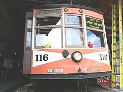 The 1928 Trolley Car #116 served the original Phoenix trolley system from 1928 to 1947.