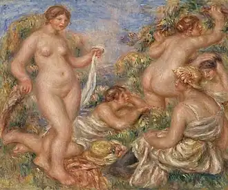 Pierre-Auguste Renoir, Les baigneuses (1918)
