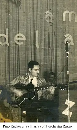 Rucher with the Razzo band