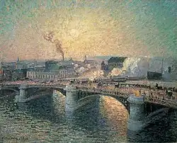 Pont Boieldieu, Sunset, 1896.(Birmingham Museum and Art Gallery, UK)