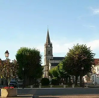 Main square and church