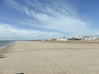 The beach at Port-la-Nouvelle