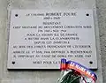 Robert Fouré, military leader of Libération-Nord, who died in deportation, lived at no. 128.