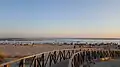 El Portil beach at twilight