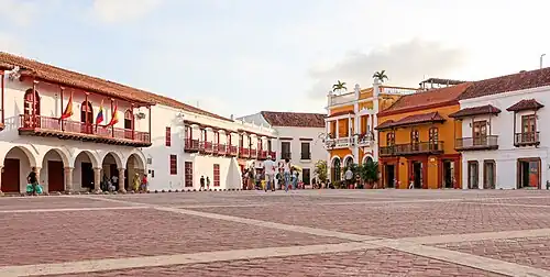 Plaza de la Aduana, Cartagena, Bolívar, c. 1533–1830
