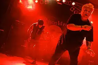 Poison Idea performing in Germany, 2012