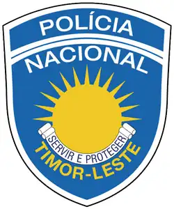 Badge of the National Police of Timor-Leste