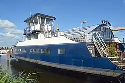 Restaurant Pont 13, the former GVB ferry 13