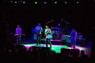 Porches performing at The Sinclair in Cambridge, Massachusetts in 2014