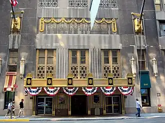 Entrance of the Waldorf Astoria Hotel (1929)