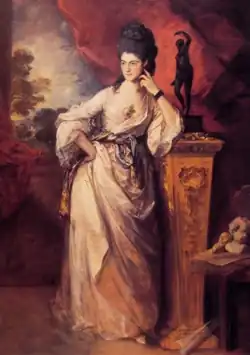 Portrait of Lady Ligonier by Thomas Gainsborough