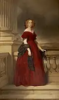 Marie-Louise, Queen of the Belgians, 1855