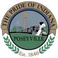 Official seal of Poseyville, Indiana
