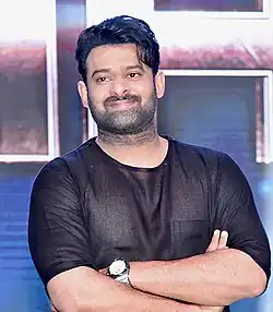 A face shot of Prabhas