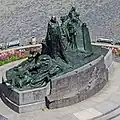 Jan Hus Monument on the Old Town Square