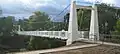 Historical Queanbeyan suspension foot bridge