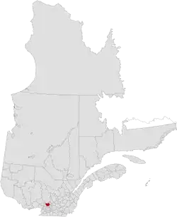 Location of Montcalm
