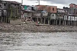 Stilt houses in Quibdó