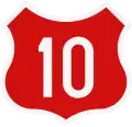 National Road 10 shield}}