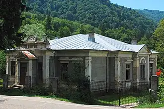 The Cheia Buzăului House; before World War I, this was the place where the border custom house was located