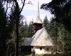 Wooden church in Tomnatecu de Sus