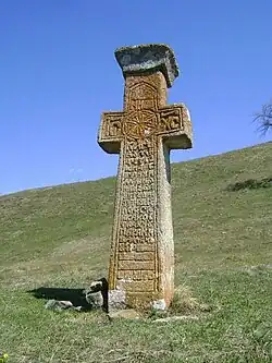 World War I heroes monument in Vintileasca