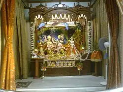 Sri Sri Radha Madan Mohanji Ju at Gaudiya Vaishnava Association (GVA) Bhagavat Dham, Parsik Hill, CBD Belapur, Navi Mumbai