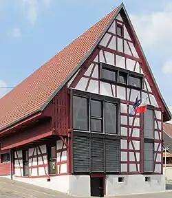 The town hall in Ranspach-le-Haut