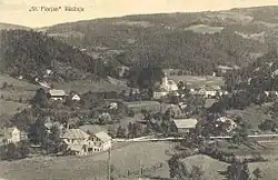 1918 postcard of Srednji Dolič