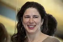 Traister at the JWA Making Trouble/Making History luncheon, 2012