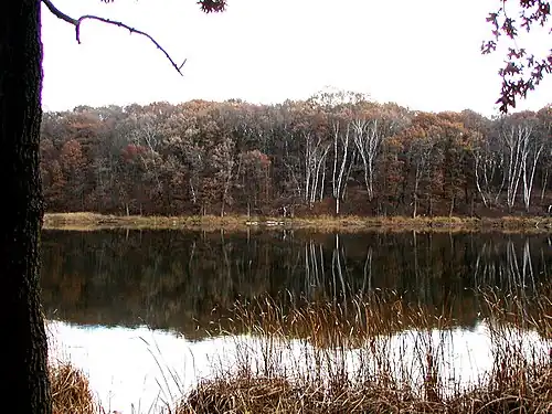 Portage Lake in early November