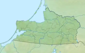 Curonian Spit is located in Kaliningrad Oblast