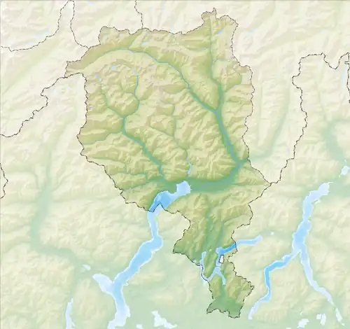 Ascona is located in Canton of Ticino