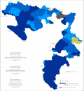Linguistic structure of Republika Srpska by municipalities 2013