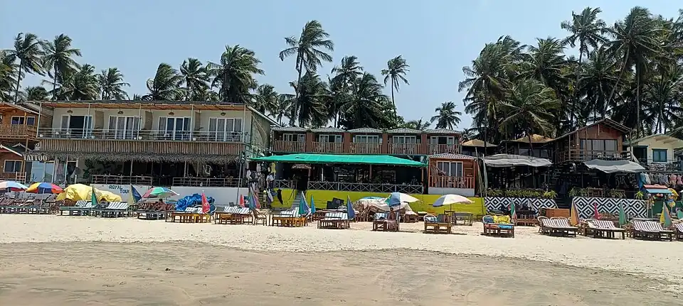 Resorts on Palolem Beach, Goa