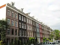 19th-century housing in Daniël Stalpertstraat, typical for De Pijp